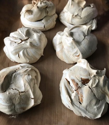 Easy Coffee meringues recipe Edible By Aggy